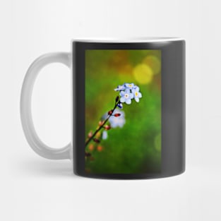 A Forget Me Not flower Mug